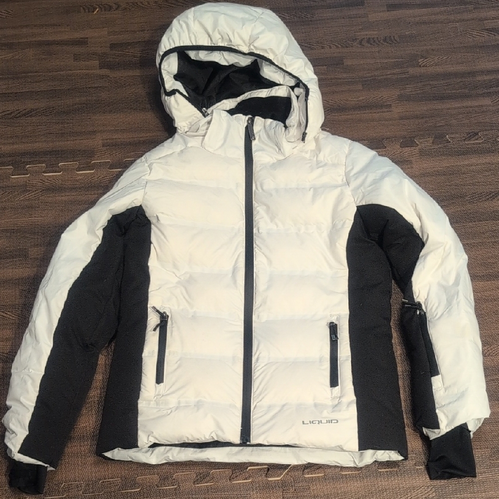 Women's Liquid Activewear Winter Snow Jacket Feather Down